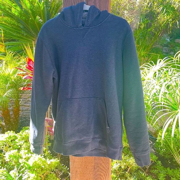 O'Neill Other - O’NEILL Men’s thick dark gray “Sherpa” lined hoodie front pocket thumb h…